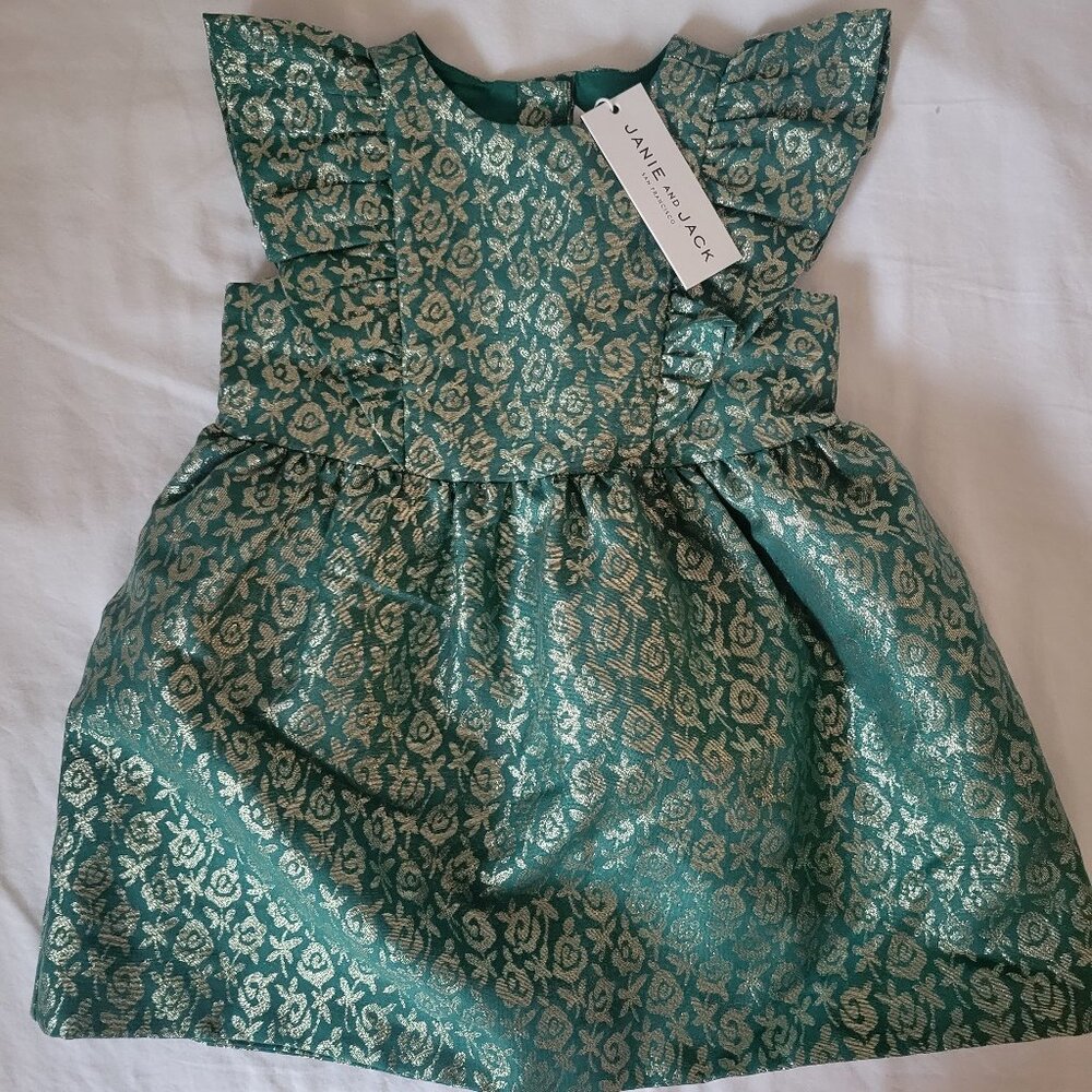 Janie and Jack brocade dress